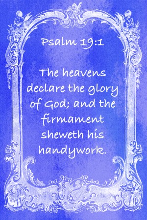 Psalm 19 1 7BL